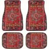 Vintage Bohemian Style Car Floor Mat