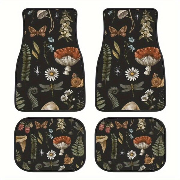 Vintage Bohemian Style Car Floor Mat